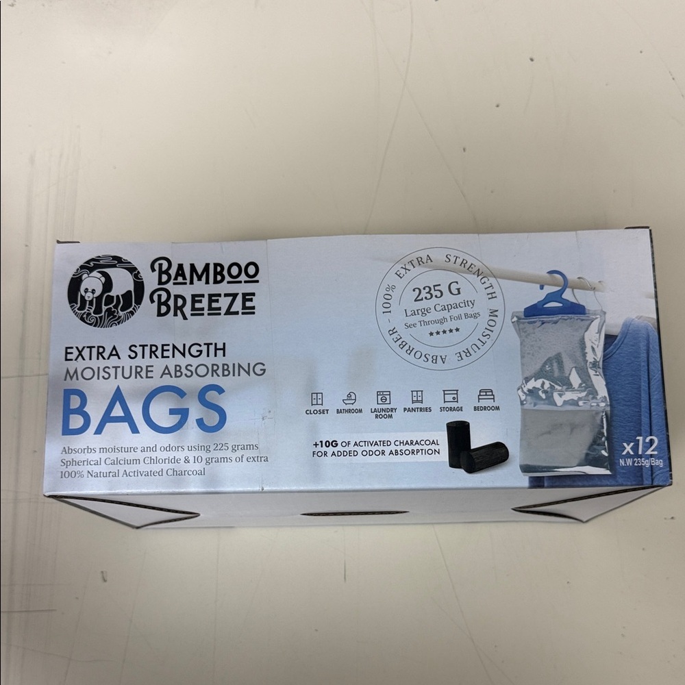 Extra Strength Moisture Absorbing‎ Bags - White